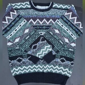 Michael Gerald Vintage Fair Isle Sweater